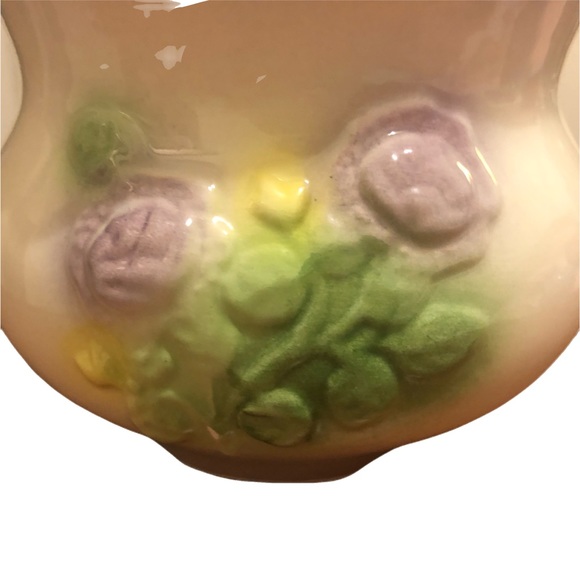 Vintage Ungemach Pottery (UPCO) Basket Floral 8” - Picture 3 of 8